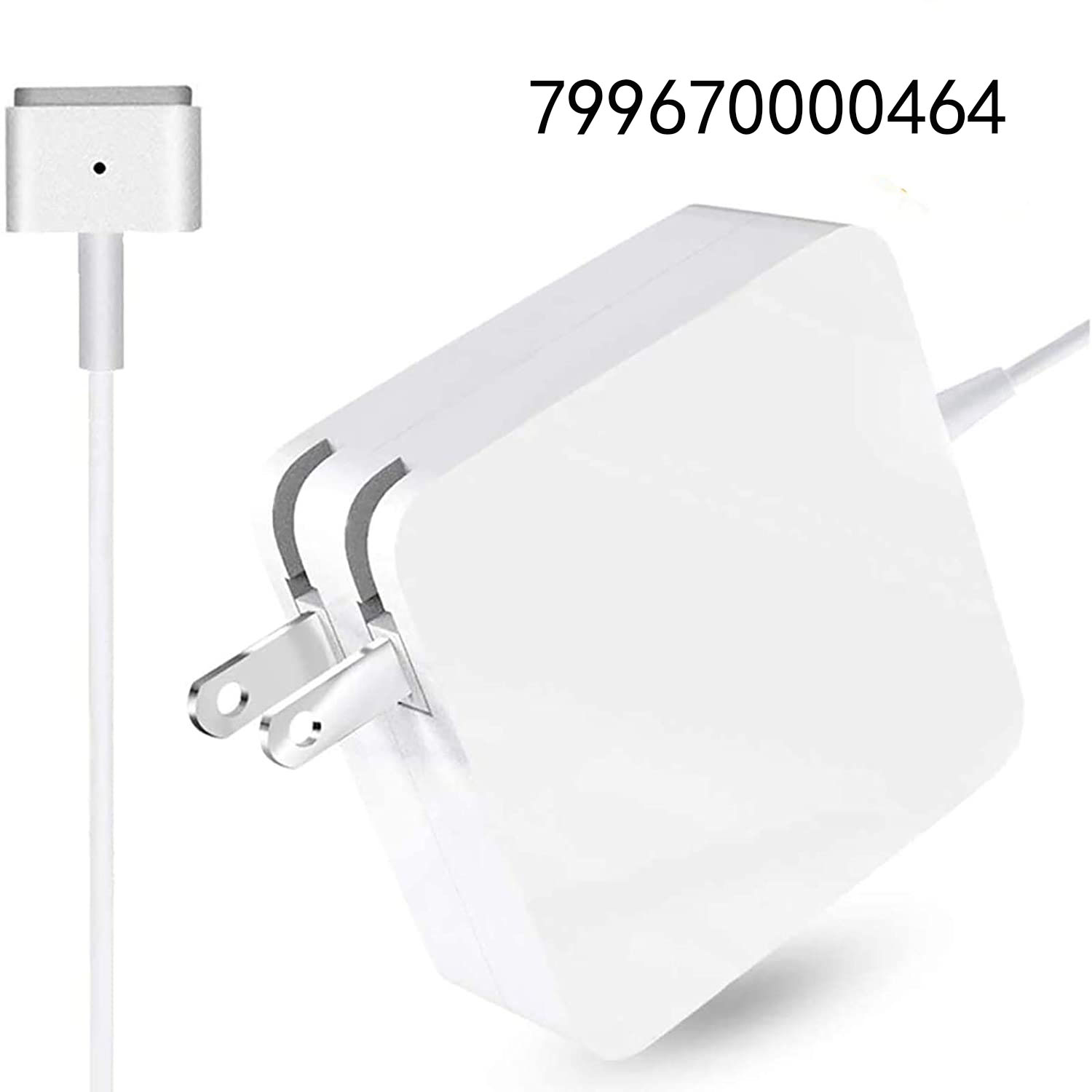 建 德Mac Book Air Charger,Replacement 45W Power Adapter Magnetic T-Tip Ac Charger for Mac Book Air 11-inch and 13-inch  UPC:799670000464